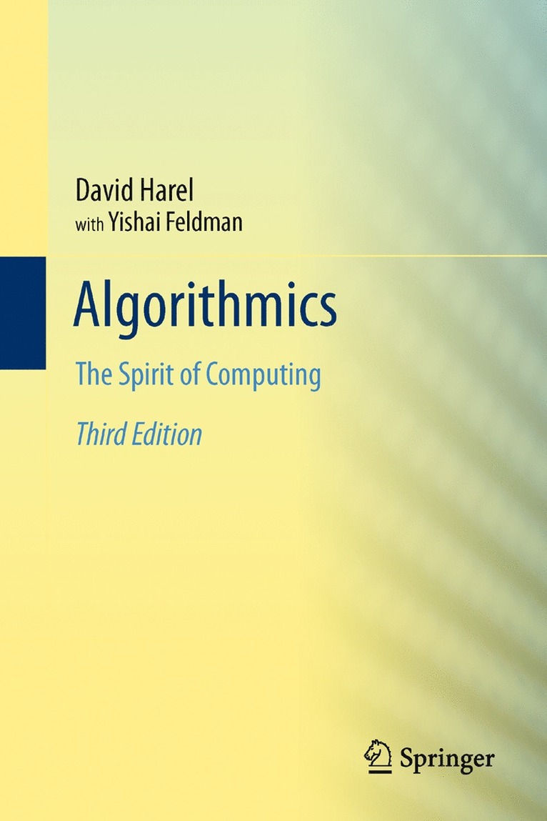 David Harel, Yishai Feldman - Algorithmics, Inbunden