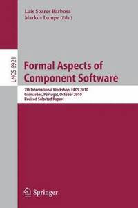 bokomslag Formal Aspects of Component Software