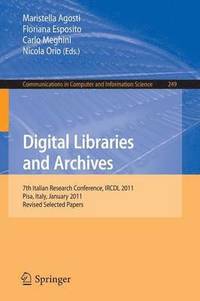 bokomslag Digital Libraries and Archives