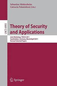 bokomslag Theory of Security and Applications