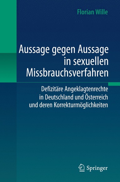 bokomslag Aussage gegen Aussage in sexuellen Missbrauchsverfahren