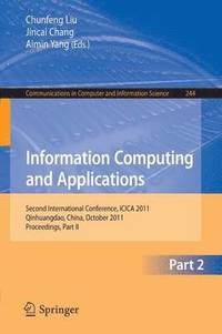 bokomslag Information Computing and Applications, Part II