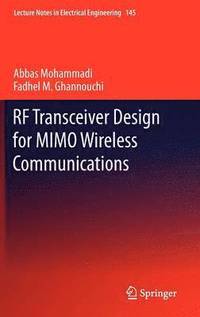 bokomslag RF Transceiver Design for MIMO Wireless Communications