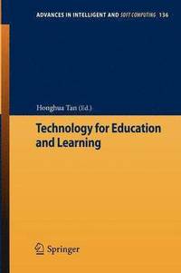 bokomslag Technology for Education and Learning