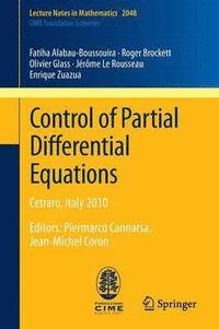 bokomslag Control of Partial Differential Equations