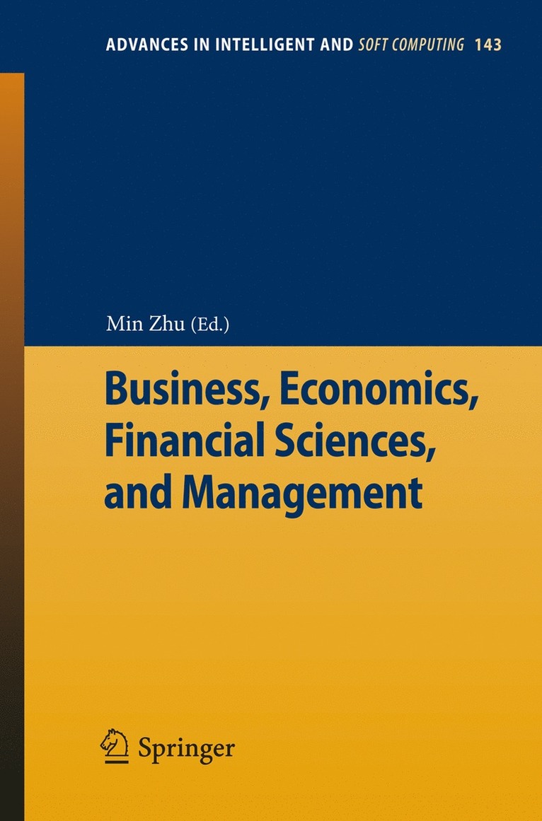 Min Zhu - Business, Economics, Financial Sciences, and Management, Häftad