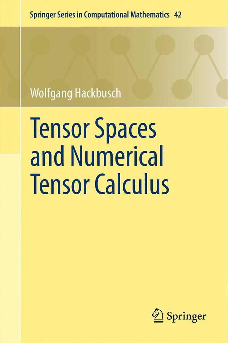 Wolfgang Hackbusch - Tensor Spaces and Numerical Tensor Calculus, Inbunden