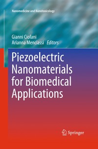 bokomslag Piezoelectric Nanomaterials for Biomedical Applications