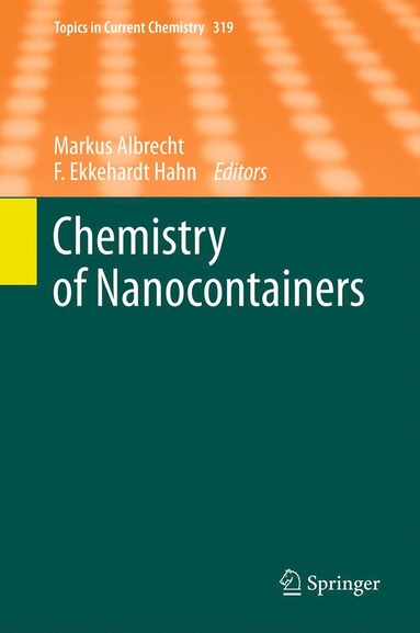 bokomslag Chemistry of Nanocontainers