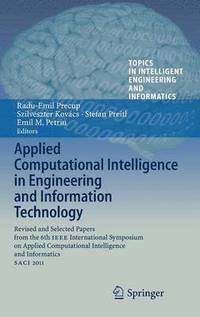 bokomslag Applied Computational Intelligence in Engineering and Information Technology
