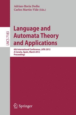 bokomslag Language and Automata Theory and Applications