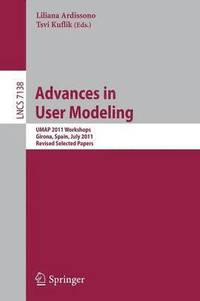 bokomslag Advances in User Modeling