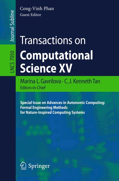 Cong-Vinh Phan - Transactions on Computational Science XV, Häftad