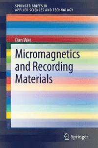 bokomslag Micromagnetics and Recording Materials