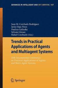 bokomslag Trends in Practical Applications of Agents and Multiagent Systems