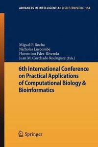 bokomslag 6th International Conference on Practical Applications of Computational Biology &; Bioinformatics