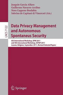 Data Privacy Management and Autonomous Spontaneus Security 1