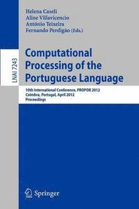 bokomslag Computational Processing of the Portuguese Language