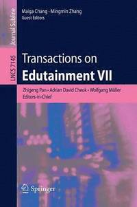 bokomslag Transactions on Edutainment VII