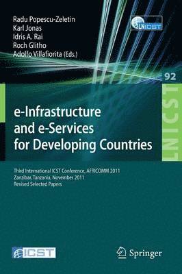 bokomslag e-Infrastructure and e-Services for Developing Countries