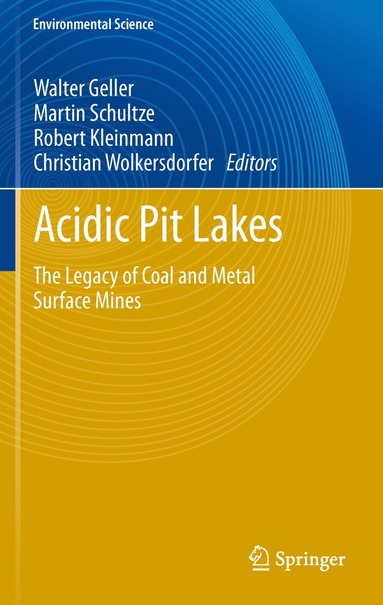 bokomslag Acidic Pit Lakes