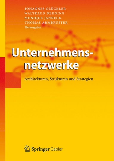 bokomslag Unternehmensnetzwerke