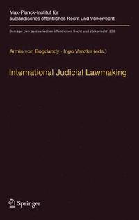 bokomslag International Judicial Lawmaking