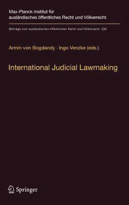 International Judicial Lawmaking 1