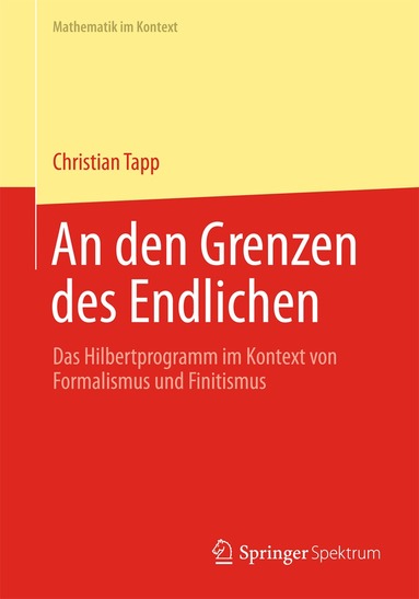 Christian Tapp - den Grenzen des Endlichen, Häftad