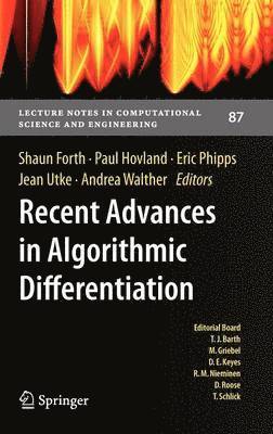 bokomslag Recent Advances in Algorithmic Differentiation