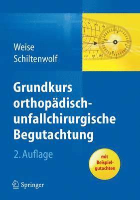 bokomslag Grundkurs orthopdisch-unfallchirurgische Begutachtung