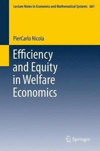 bokomslag Efficiency and Equity in Welfare Economics