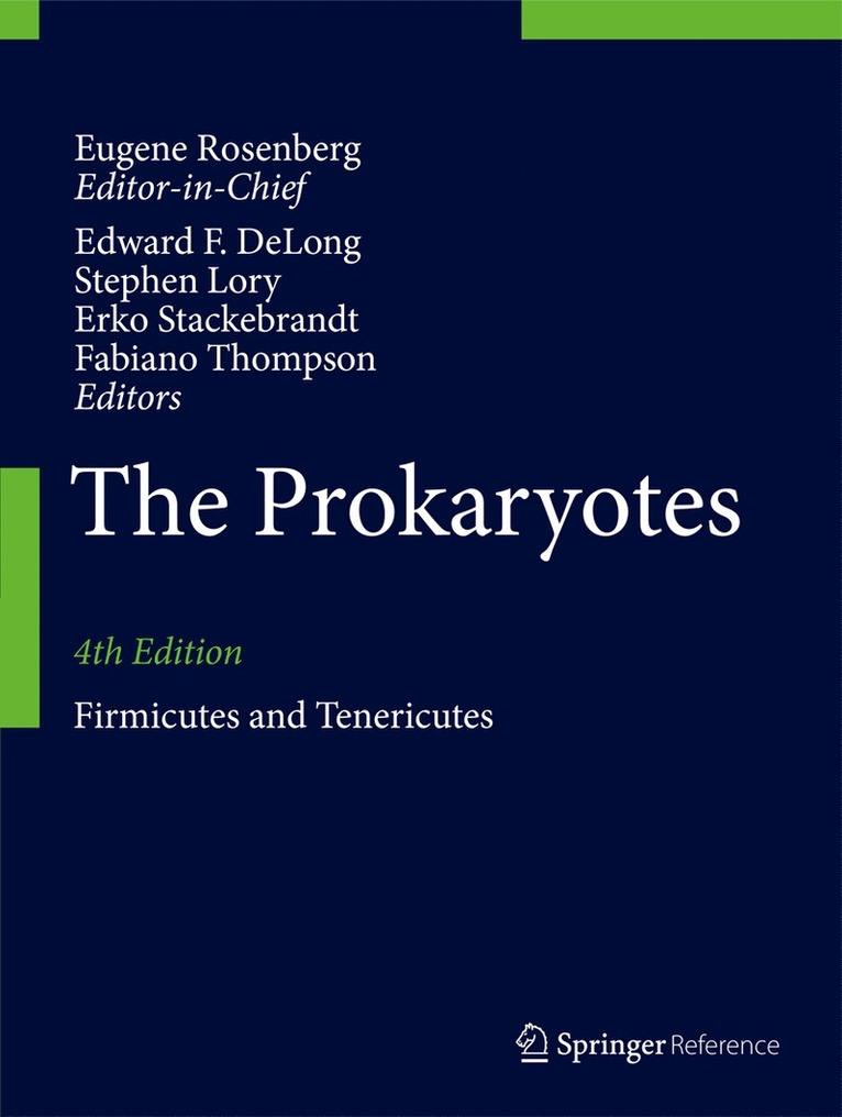 Edward F. DeLong, Stephen Lory, Erko Stackebrandt, Fabiano Thompson - Prokaryotes, Inbunden