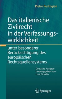 bokomslag Das italienische Zivilrecht in der Verfassungswirklichkeit