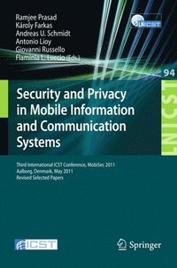 bokomslag Security and Privacy in Mobile Information and Communication Systems