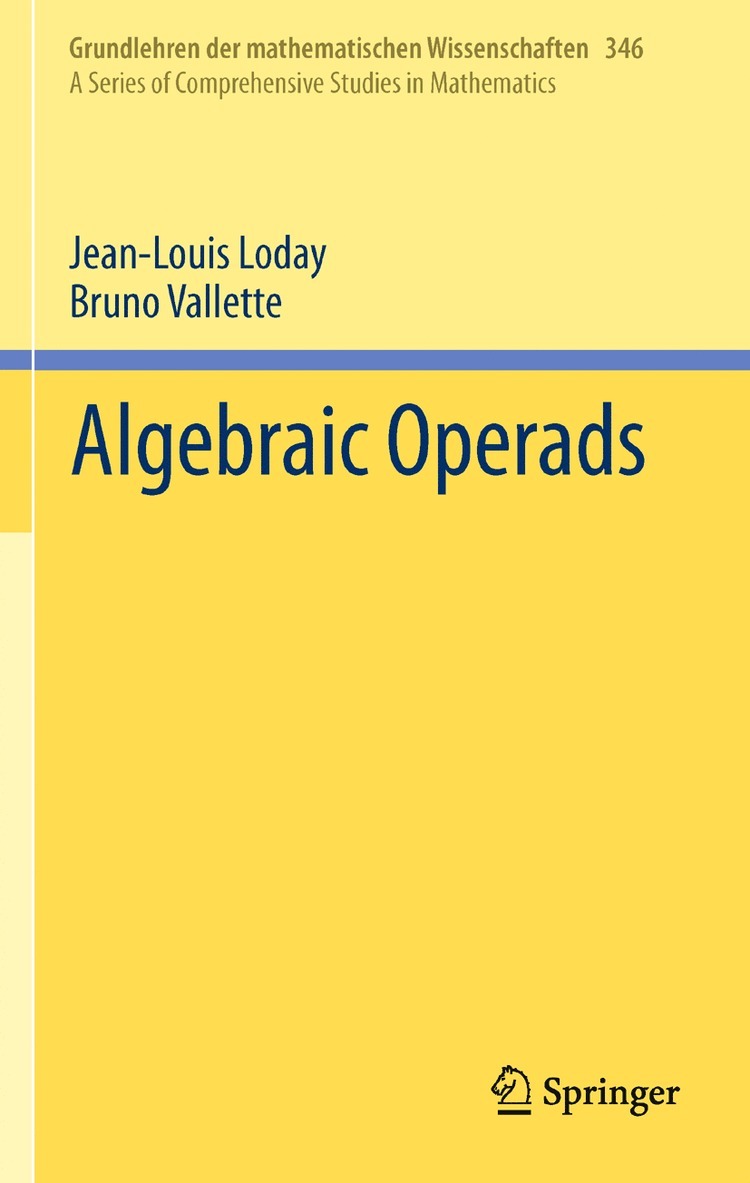 Algebraic Operads 1