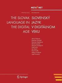 bokomslag Slovak Language in the Digital Age