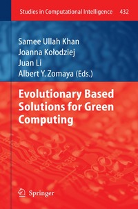 bokomslag Evolutionary Based Solutions for Green Computing