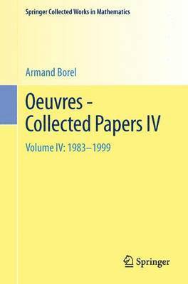Oeuvres - Collected Papers IV 1