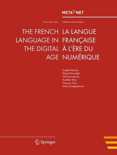 Georg Rehm, Hans Uszkoreit - French Language in the Digital Age, Häftad