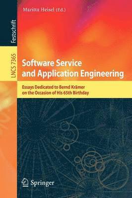bokomslag Software Service and Application Engineering