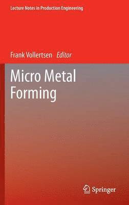 bokomslag Micro Metal Forming