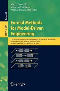 bokomslag Formal Methods for Model-Driven Engineering
