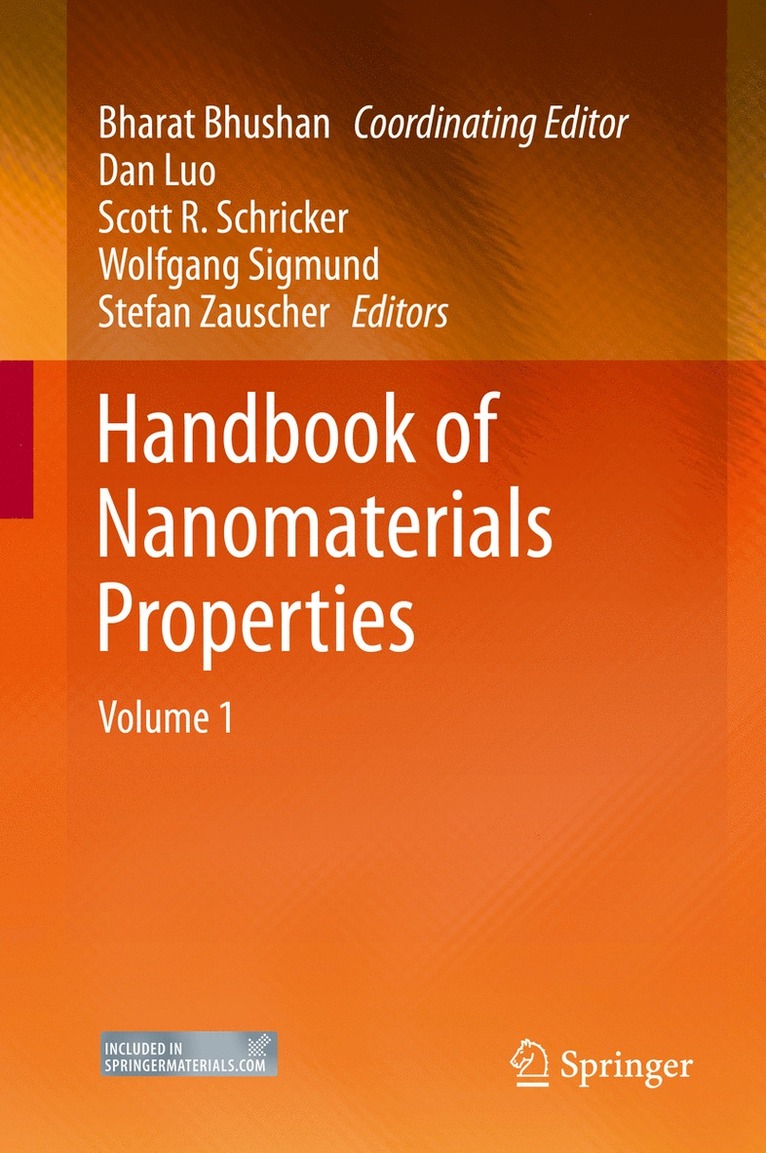 Handbook of Nanomaterials Properties