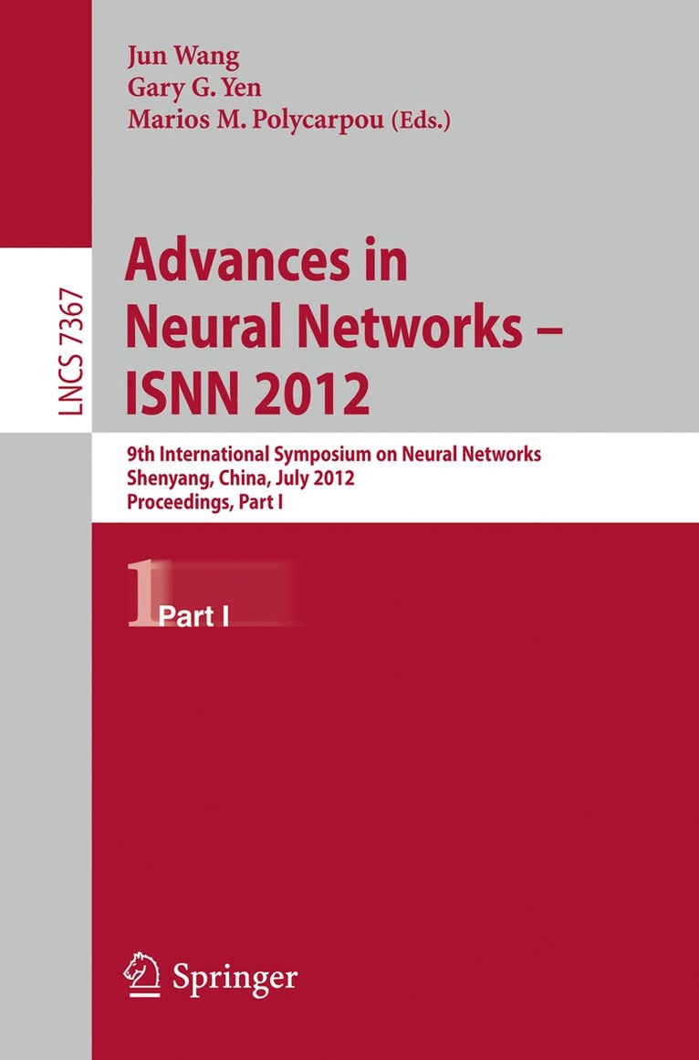 Advances in Neural Networks  ISNN 2012 1