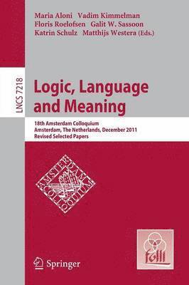 Logic, Language and Meaning 1