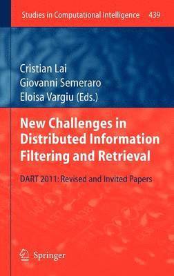 bokomslag New Challenges in Distributed Information Filtering and Retrieval