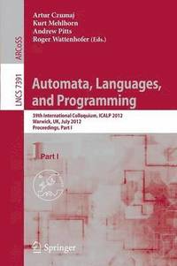 bokomslag Automata, Languages, and Programming