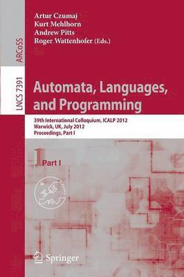 Automata, Languages, and Programming 1