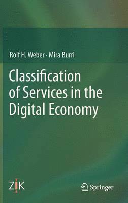 bokomslag Classification of Services in the Digital Economy